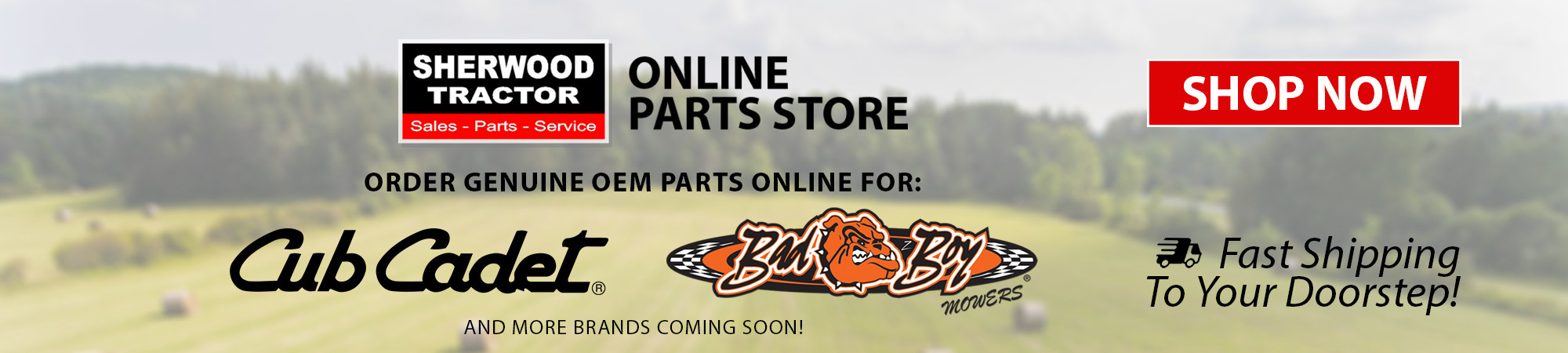 Sherwood Tractor Online Parts Store